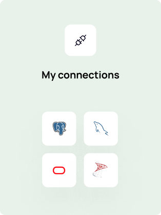 Rocketadmin connections list